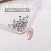 K9 Nuevos Strass Cuadrados 4x4 de Fondo Plano Super Brillantes para Uñas, Strass de Forma Irregular de Colores, Tamaño Pequeño, para Rellenar Espacios, Apilar y Pegar Decoraciones