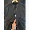 Chaleco de punto de trigo estilo americano con cuello en V para hombre, camiseta sin mangas moderna de verano, camiseta sin mangas deportiva holgada de corte limpio