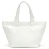 Bolsa Tote de Lona de Color Sólido de Gama Alta, Bolso Pequeño de Hombro, Bolsa de Compras, Bolso Portátil Casual para Picnic, Bolsa para el Almuerzo, Personalización de Fábrica