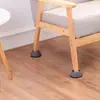 Conjunto de 4 peças de grandes bases antivibração - absorção de choque e redução de ruído, material plástico 100% durável, suporte estável para máquinas de lavar, reduz vibração e ruído