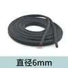 Tira de Compressão de Tela de Borracha Tira de Vedação 4/5/6mm Tira de Compressão de Tela Liga de Alumínio Aço Plástico Porta e Janela Inserção Anti-Mosquito Tira Redonda