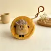 Bolsa de Moedas Pingente de Boneco Criativo de Desenho Animado Batata Mini Bolsinha para Armazenamento de Fone de Ouvido de Estudante Cabo de Dados Acessório