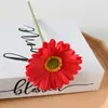Flores de simulação de casamento vermelho vinho vermelho alto senso material de flor artificial casa nova flores decorativas chinesas atacado