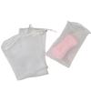 Cuerda blanca grande con red de burbujas de embalaje red para jabón hecha a mano bolsa de red para jabón limpiador facial red para frotar espuma colgante red de espuma