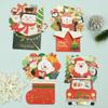Yihe Nuo Tarjeta de Felicitación de Navidad Estilo Chino Estéreo Corea del Sur Tarjeta Creativa Regalo de Cumpleaños Jardín de Niños para Amigos