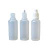 Nueva Botella de Gotas para Ojos de 30 ml Botella de Plástico HDPE Botella de Goteo por Presión Pegamento Agua para Descarga de Uñas Material para Embotellado