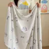 Lençol de Leite Fleece Espesso de Inverno Peça Única Dormitório Pessoa Solteira Lençol de Pelúcia Inverno Adicionado Fleece Fleece de Coral Cobertor Infantil