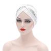 Aliexpress Amazon Transfronterizo Nuevo Sombrero Africano Desordenado de Tela y Lentejuelas Sombrero Baotou Sombrero Indio Sombrero Étnico Venta Directa