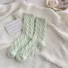 Meias de Veludo de Visão Femininas Meia-Calça Outono e Inverno Espessadas com Forro de Lã Quentes e Fofas Meias de Dormir Meias de Inverno Torcidas de Pelúcia