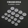 Almohadillas antideslizantes para encimeras de vidrio, bolitas de gel de silicona de alta transparencia, protectores de superficie para mesa de centro de madera de secuoya, almohadillas suaves antichoque y amortiguadoras