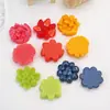 Accesorios de Rodajas de Fruta de Simulación Guayaba Fresa Casa de Muñecas Comida Miniatura Juego Hecho a Mano DIY Adornos de Resina Accesorios