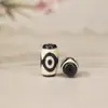 Nuevo Pulsera DIY Hecha a Mano de Cuentas de Dientes de Tigre Ojos de Tres Ojos Dios de la Riqueza Invisible Pulsera al por Mayor Jugar Cuentas Sueltas con Cuentas
