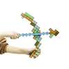 Juguete de descompresión Mi Mundo Arco y Flecha 40cm Niños Niños Figura de Juego Arma Modelo de Mano Equipo