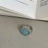 Anillo de cuentas multicolor personalizado de múltiples capas, dulce y fresco, para mujer, de alta gama, lujo ligero, moderno, a la moda, versátil