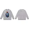 Suministro Mayorista Transfronterizo de Marca de Moda de Comercio Exterior Sudadera Pesada de Algodón con Cuello Redondo Chaqueta Larga de Tiburón 13