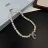 Colar em Camadas com Contas, Laço de Renda Vazado com Pérolas de Zircônia para Mulheres, Brincos de Estilo Francês de Luxo Leve, Ear Cuffs, Corrente para Clavícula