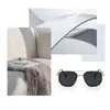 Óculos de Sol Aviador Polarizados para Homens Armação de Metal Quadrada Retrô Proteção UV 400 Lente TAC