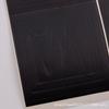 Calcomanías Autoadhesivas Cóncavas y Convexas de Papel Cobre Impreso Personalizadas Fondo Negro Calcomanías de Sello Cuadradas Personalizadas Profesionalmente Diseño y Procesamiento Gratuitos