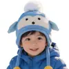 Adorable Gorro de Cerdo para Bebé Invierno Lindo Gorro de Lana para Niños y Niñas Gorro de Punto para Bebé Gorro Caliente para Niños