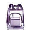 Mochila Transparente de PVC de Gran Capacidad, Venta Caliente de Amazon, Unisex, Impermeable, para Estudiante Escolar