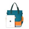 Mochila escolar para estudiante de primaria con logo impreso, portátil, para colgar, bolsa tutorial con estampado, mochila de arte infantil para entrenamiento y clases de recuperación