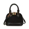 Bolso de mano de moda transfronterizo 2026 con diseño elegante, bolso tipo concha bicolor, bolso de hombro y bandolera versátil vintage
