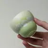 En el Bosque, Regresando a los Pinos: Juego de Té Kung Fu Flor de Estrella del Banco de Sauces Pintado a Mano Taza de Calabaza Taza de Té de Cerámica Creativa