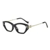 Nuevas Gafas de Sol Cuadradas Estilo Ojo de Gato de Moda para Mujer, Protección UV para Exteriores, Estilo Europeo y Americano de Moda, Gafas de Sol Versátiles