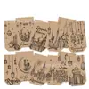 Amazon, comercio exterior, europeo y americano, castillo, cielo, bolsas de papel, cajas de mano, bandejas y otras cajas de regalo