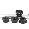 Aço Inoxidável 304 Zinco Preto Porca Sextavada com Flange Din6923 Superfície de Flange Dentada Anti-Derrapante M2.5~M16