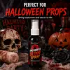 KineShineX Spray de Sangre para Halloween 30ml Spray de Mancha de Sangre Simulada para Efectos Especiales de Cine y Televisión Maquillaje Fiesta Disfraz