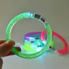 Ventas Directas de Fábrica Pulsera de Burbujas Luminosas de Colores LED Acrílicas Pequeños Regalos Escanear Código para Regalar Juguetes Luminosos