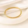 Nuevo Pulsera de Acero de Titanio de Amazon con Textura Patrón, Diseño de Tres Bolas, Acero Inoxidable 18K, Pulsera de Moda de Nicho