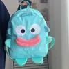 Mochila Cartoon de Grande Capacidade Ins Hanton Mochila Escolar Peixe Feio Mochila Bonita Feia-Chique Estudante Versátil Durável Armazenamento