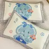 Fundas de Almohada de Seda Helada para Niños de Verano, Juego de Dos, 30X50, Fundas Interiores de Almohada Refrigerante para Bebés de Guardería, Fundas Internas a Prueba de Sudor para Núcleos de Almohada