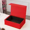 Caja de Regalo con Tapa Abatible en Forma de Libro Logotipo Personalizado Caja de Regalo Magnética en Forma de Libro Caja para Cosméticos Caja para Té Embalaje