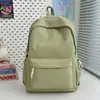 Mochila Escolar Transfronteriza para Estudiantes Universitarios, Simple, Gran Capacidad, Elegante, Versátil Mochila para Mujer, Mochila Estilo Japonés para Estudiantes de Secundaria