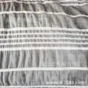 Tecido para Roupa de Cama de Verão com Textura de Bolha Amassada Lixada Fio Sub-giratório Cor Dupla Grelha de Poliéster Yang 240cm de Largura Conectado à Rede