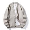 Sudadera Cardigan Transfronteriza de Nuevo Estilo para Hombre, Chaqueta de Marca de Moda para Primavera y Otoño, Top Holgado Casual Estilo Hong Kong para Hombre