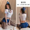 Postura lencería divertida uniforme tentación traje de sirvienta sexy pasión ropa para juegos de rol talla grande una generación de cabello