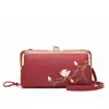 Logo Personalizado con tu Propio Diseño, Exquisita Bolsa Cruzada Bordada para Teléfono Móvil, Mini Bolsa para Mujer, Bolso para Teléfono Móvil Estilo Ins, Directo de Fábrica