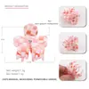 Grampo de cabelo pequeno de PVC coreano, grampo de cabelo fofo pequeno e fresco com estampa xadrez, presilha superior, acessórios de cabelo para franja pequena Amazon