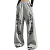 Pantalones casuales de moda hip-hop de alta calle transfronterizos de AliExpress para hombre, ajuste holgado de verano, estilo de pierna recta de nicho, en stock, pantalones largos versátiles