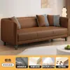 Sofá de tecido minimalista nórdico para apartamento pequeno, sala de estar, duplo, quarto de aluguel, apartamento, três lugares, estilo simples e popular