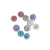 Acero de Titanio Diente Externo Bola de Barro Clavo Enterrado Uña de Labio Accesorios de Bola de Barro para Uñas Accesorios para Piercings Shambala 0.9/1.2/1.0 Diente