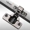 Amortiguador Hidráulico Bisagra de Acero Inoxidable de Titanio Panel Lateral Estrecho Caja Eléctrica Taza de 35 Cola Corta Bisagra de Marco Exterior Puerta de Gabinete