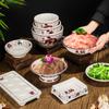 Plato para Rebanadas de Panza Peluda para Hot Pot Especial Comercial Plato de Hielo Seco Plato para Carne Tazón Pequeño Plato para Verduras Vajilla de Melamina Vajilla Sencilla