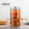 Frascos de Vidrio Recto Transparentes Redondos Sellados para Miel, Mermelada y Granos con Tapas, en Stock, Mayoreo