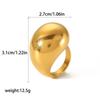 Aretes de acero inoxidable con diseño nicho de lujo ligero europeo y americano, chapados en oro de 18 quilates, pin para oreja en forma de coma, personalidad, pulsera de alto sentido, traje