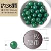 Cuentas Sueltas de Ágata Roja, Negra y Verde Natural, Accesorios Semiacabados para Pulsera de Cuentas Redondas DIY de Jade, Cuentas de Ágata